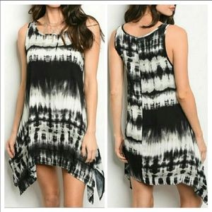 Tie dyed tunic dress size large